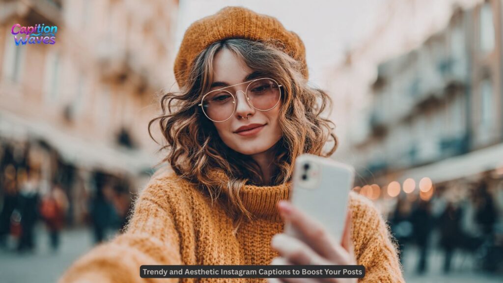 Trendy and Aesthetic Instagram Captions to Boost Your Posts