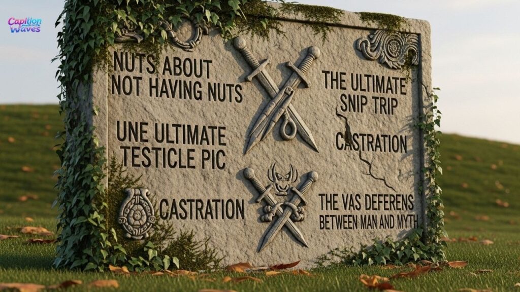 Clever Castration Captions