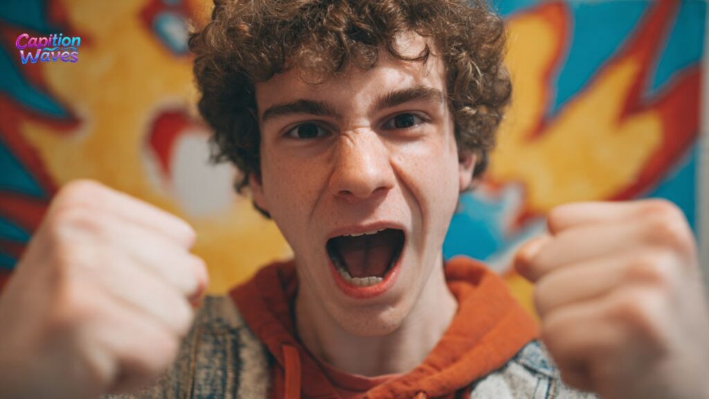 Teen Goon Captions for Unstoppable Energy