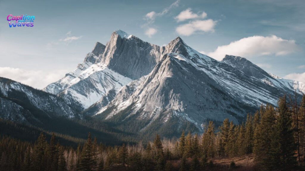 Aesthetic Mountain Captions