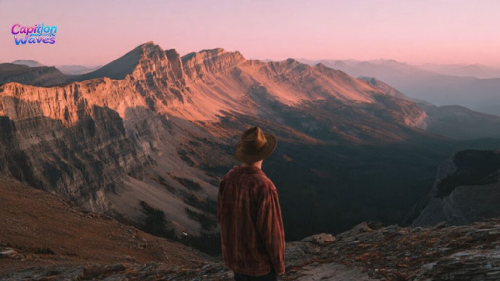 Song Lyrics Inspired Mountain Captions