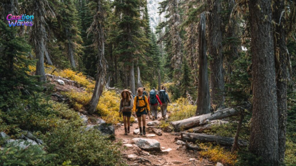 Hiking Captions for Friends