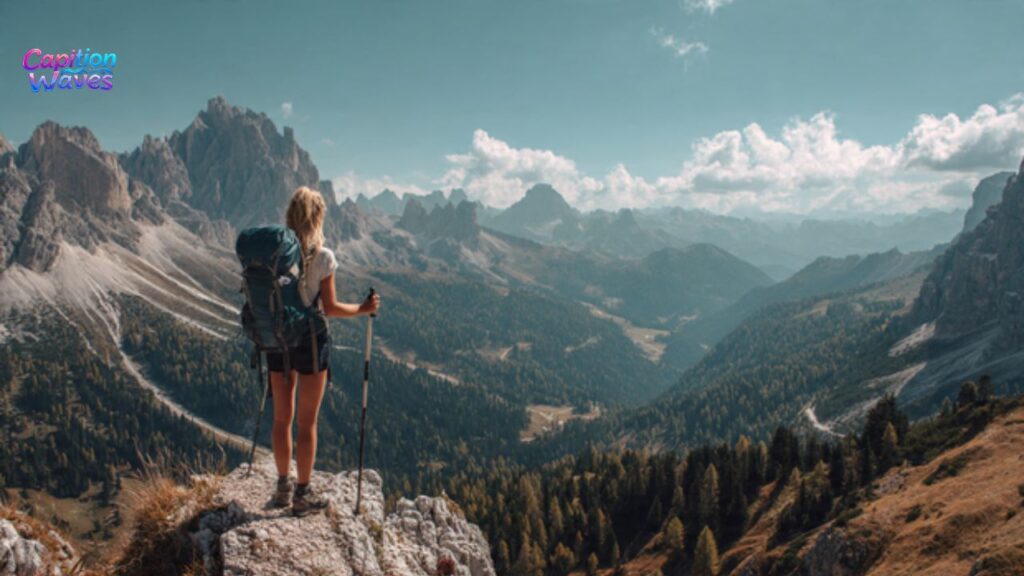 Good Positive Hiking Captions