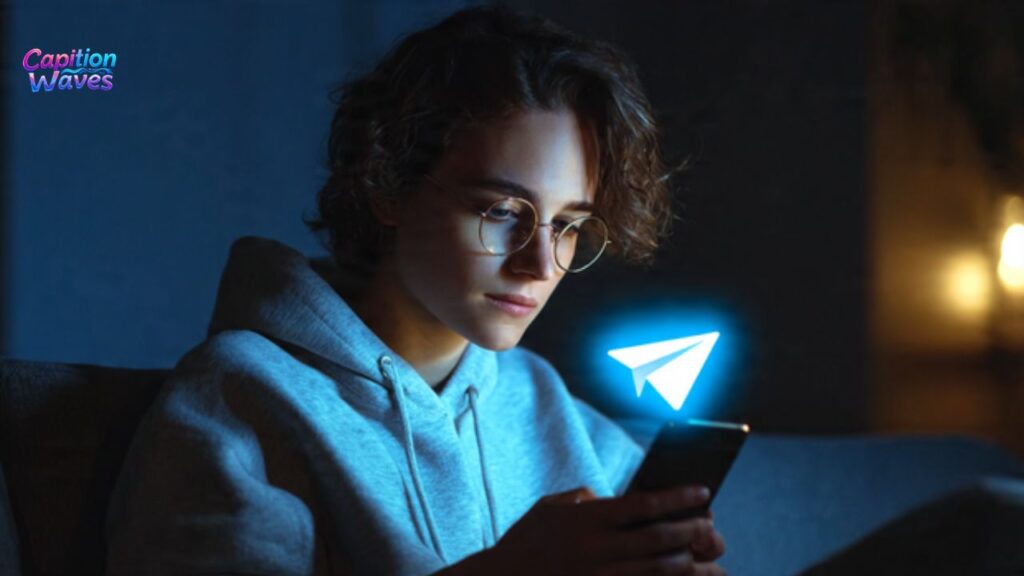 Bold Telegram Captions to Make a Statement