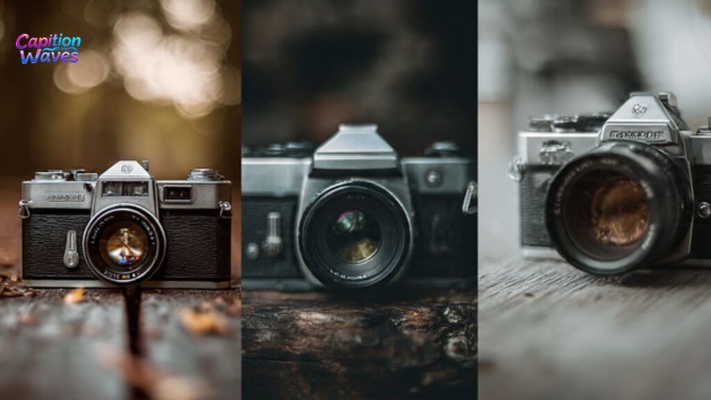 Captions for Vintage Camera Shots