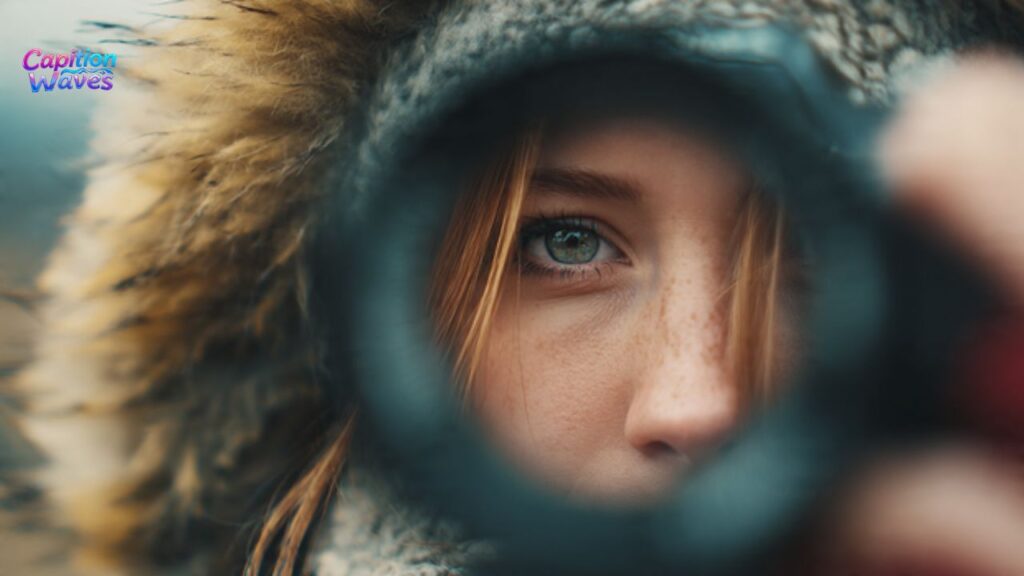 Lens Focused Photography Captions