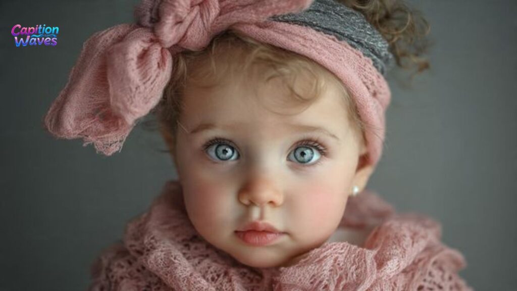 Caption for Stylish Baby Girl