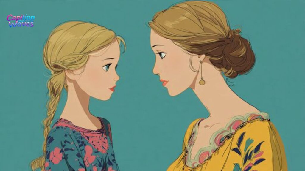 Mother Daughter Captions