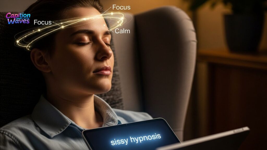 Focus And Calm With Sissy Hypnosis Captions