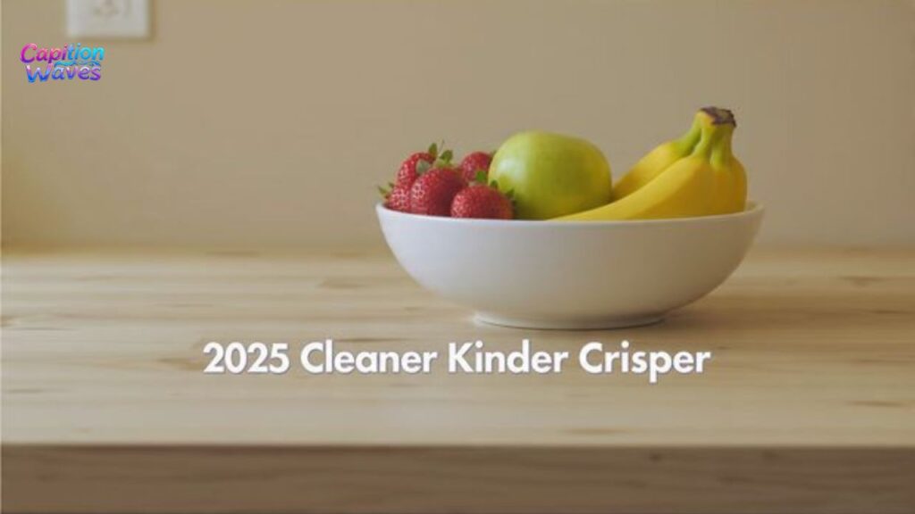 Cuck Caption for 2025 Cleaner Kinder Crisper