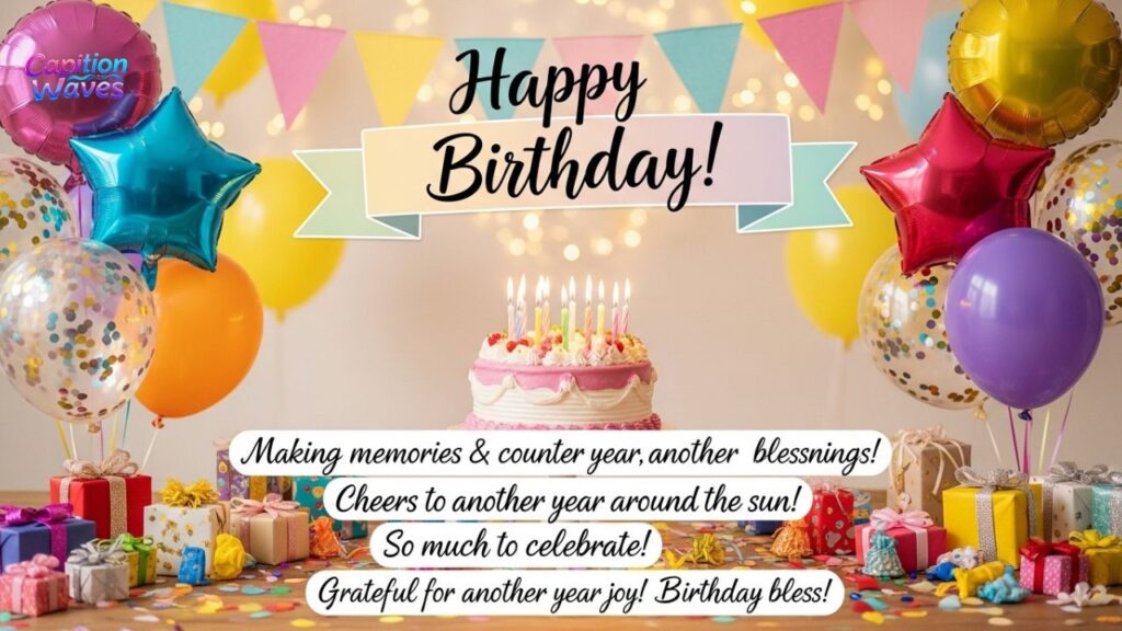 Best Birthday Wishes Captions for Instagram