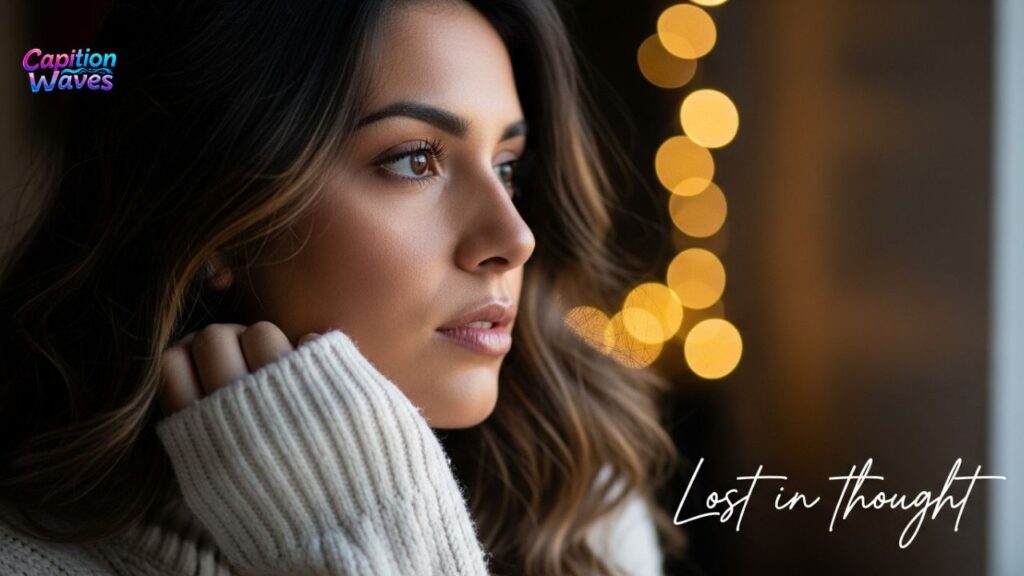 Aesthetic Captions for Profile Pictures