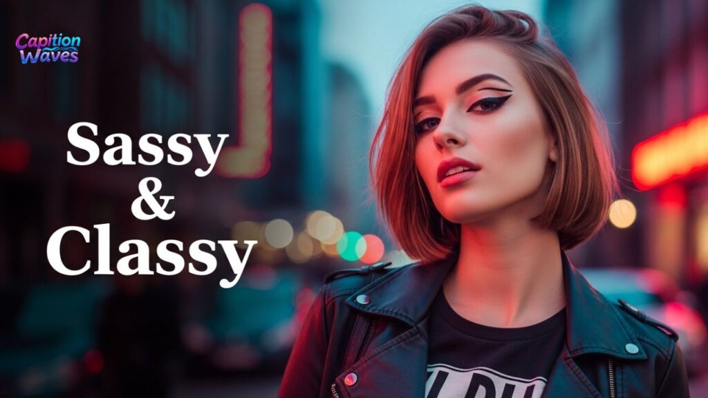 Sassy Captions for Your Display Picture