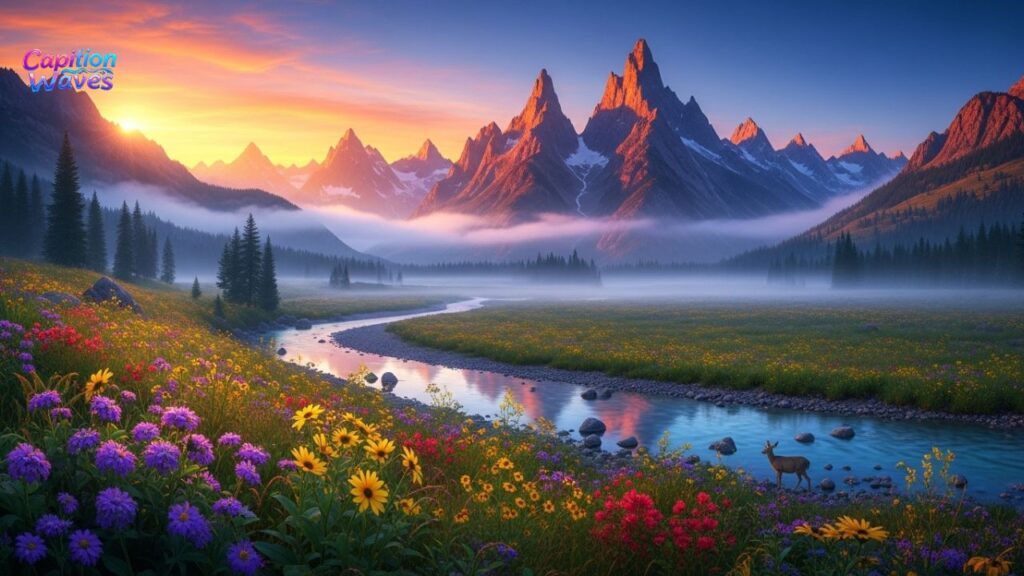 Captions about Nature's Beauty