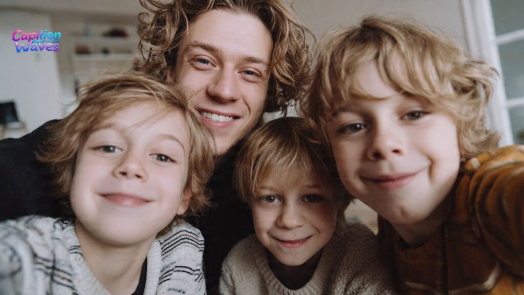 Family and Group Instagram Captions for Boys