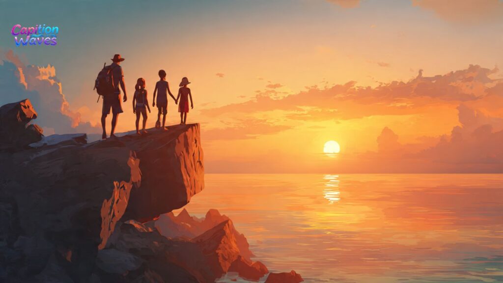 Clever Captions for Family Trips