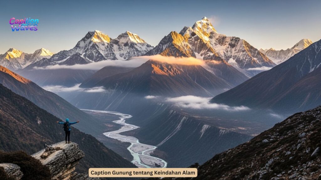 Caption Gunung tentang Keindahan Alam