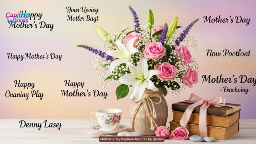 Mother's Day Captions Inspired by Quotes