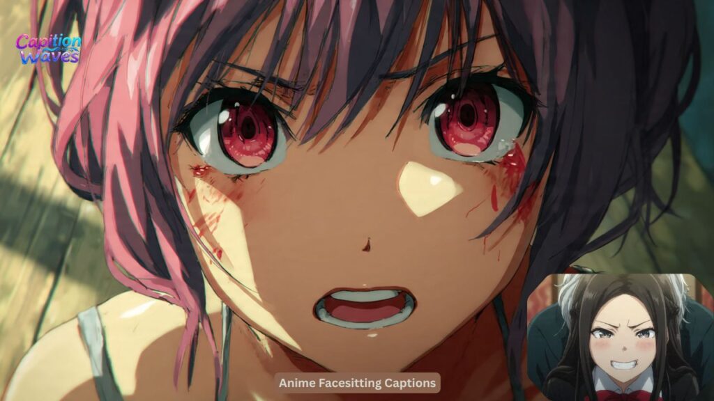 Anime Facesitting Captions