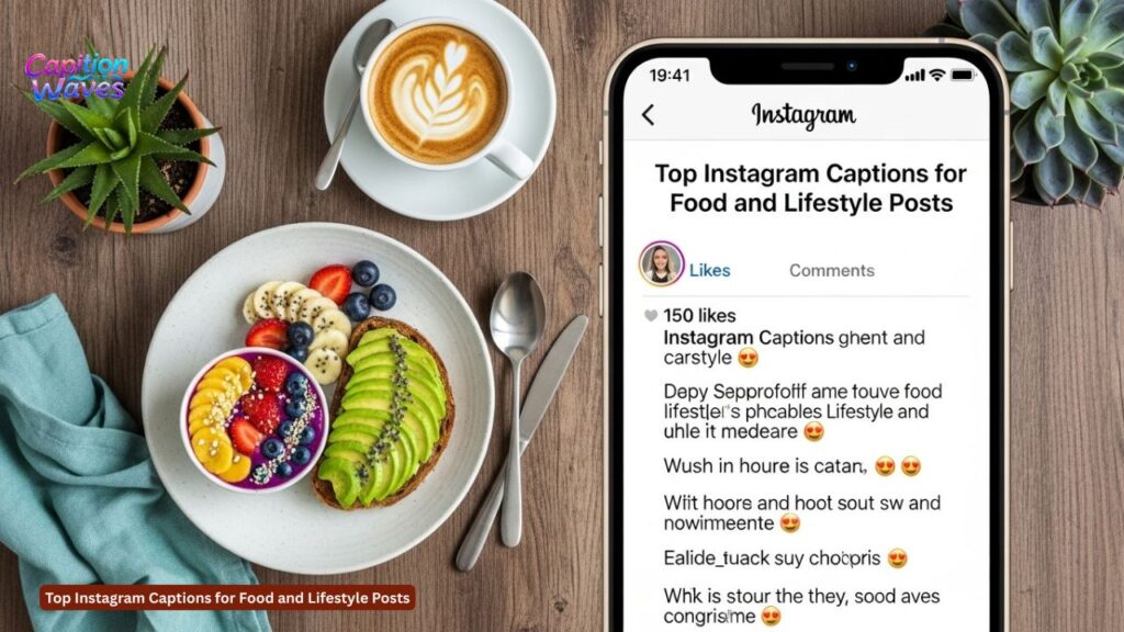 Top Instagram Captions for Food and Lifestyle Posts