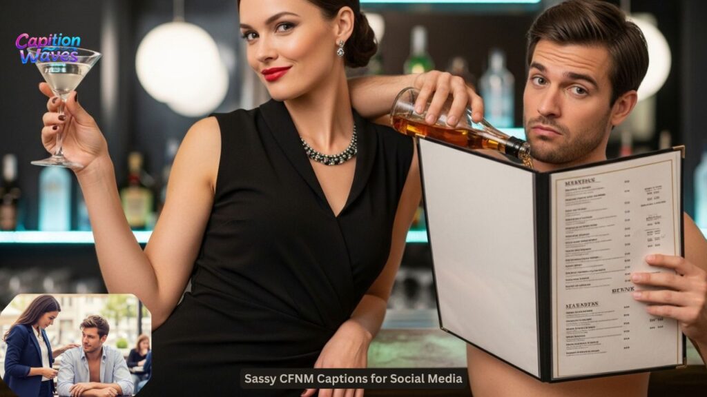 Sassy CFNM Captions for Social Media