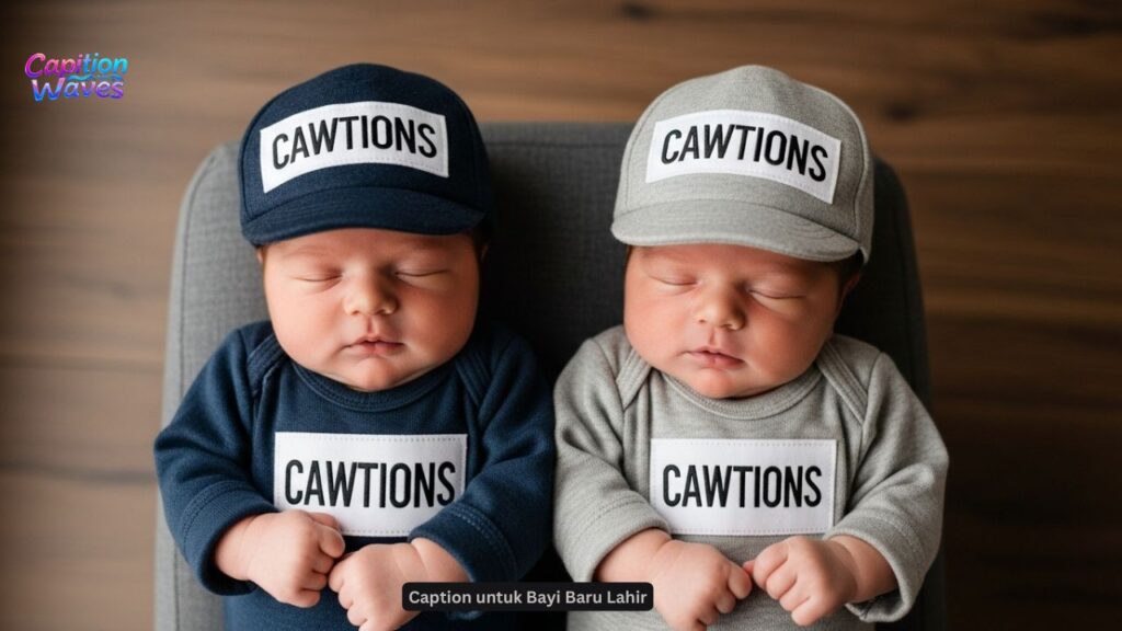 Caption untuk Bayi Baru Lahir