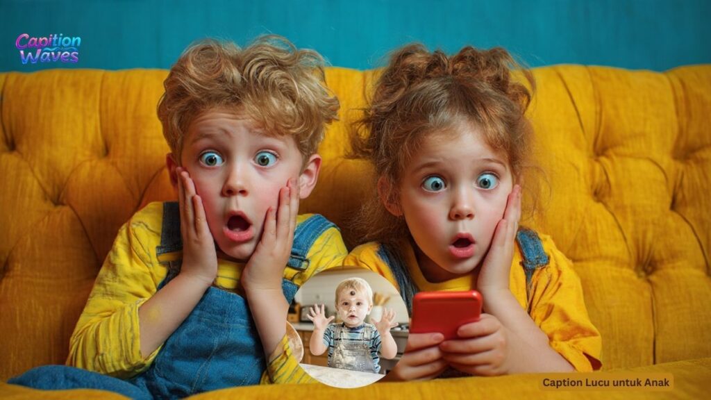 Caption Lucu untuk Anak