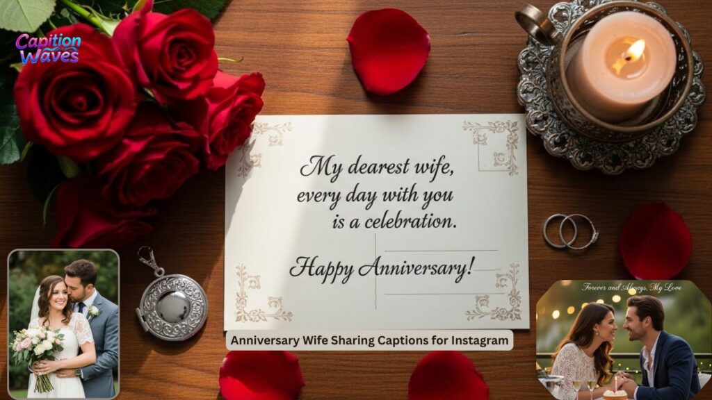 Anniversary Wife Sharing Captions for Instagram