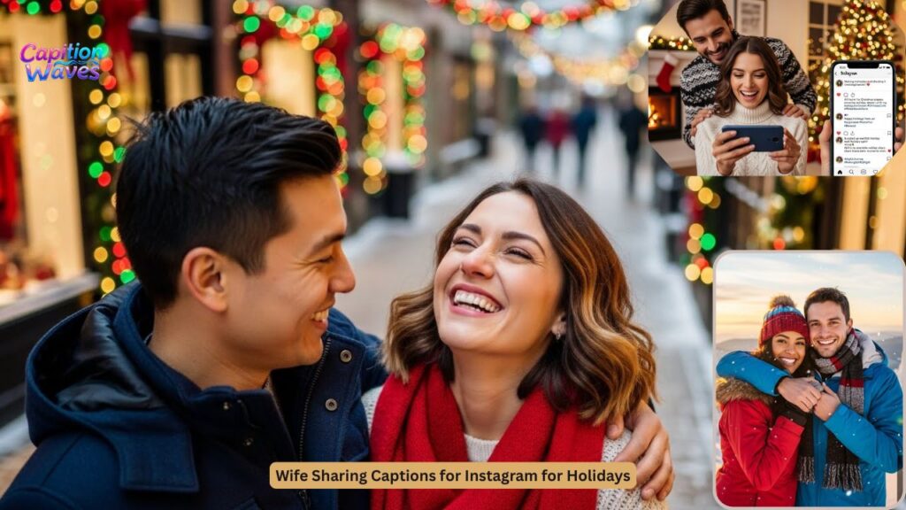 Wife Sharing Captions for Instagram for Holidays