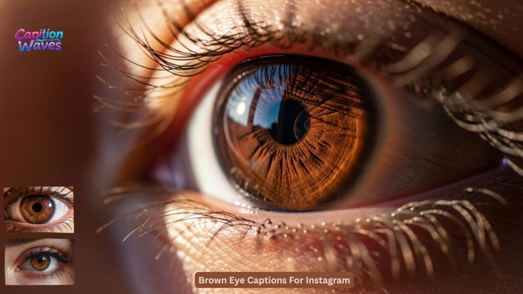 Brown Eye Captions For Instagram