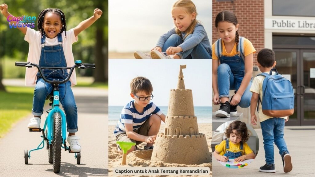 Caption untuk Anak Tentang Kemandirian