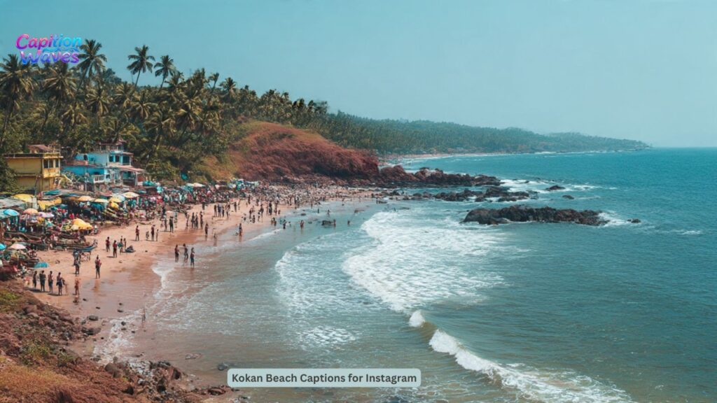 Kokan Beach Captions for Instagram