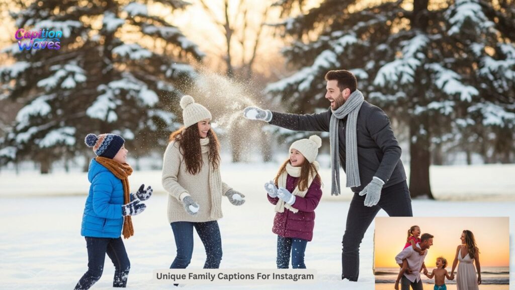 Unique Family Captions For Instagram