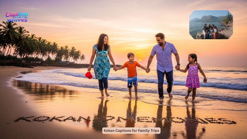 Kokan Captions for Family Trips