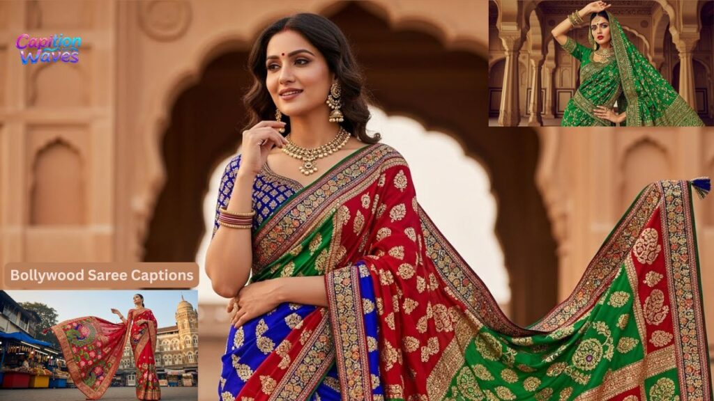 Bollywood Saree Captions