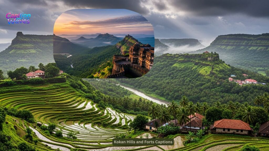 Kokan Hills and Forts Captions