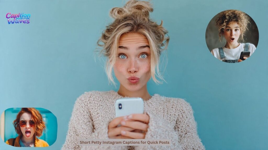 Short Petty Instagram Captions for Quick Posts