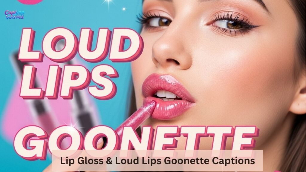 Lip Gloss & Loud Lips Goonette Captions