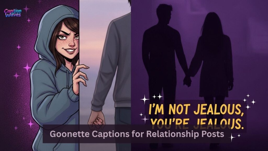 Goonette Captions for Relationship Posts