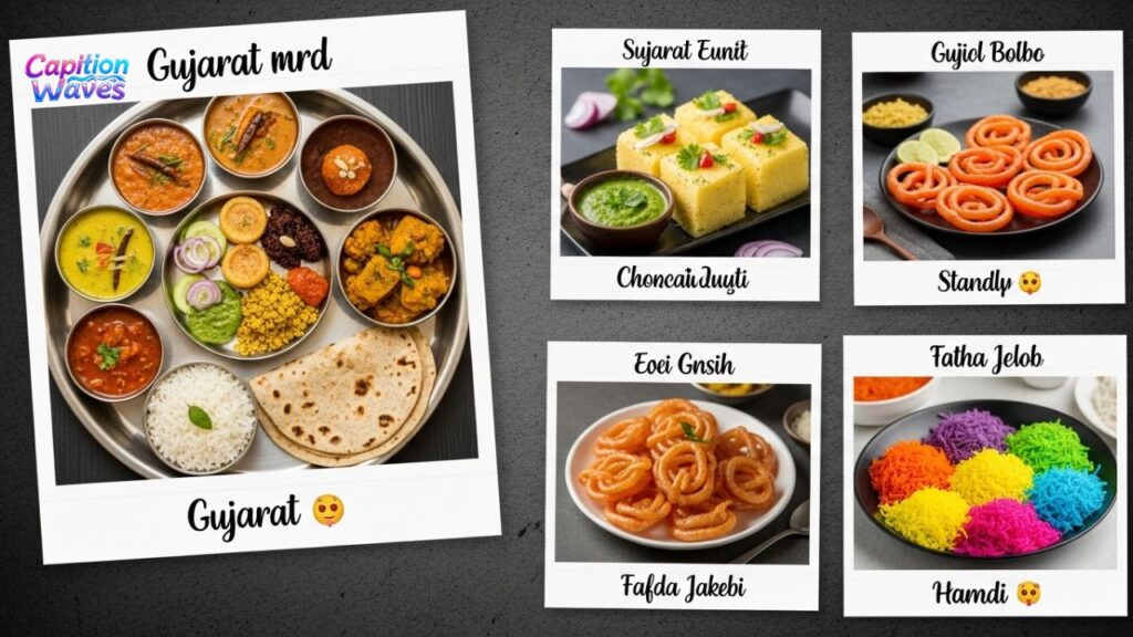 Gujarati Captions for Food Instagram Photos