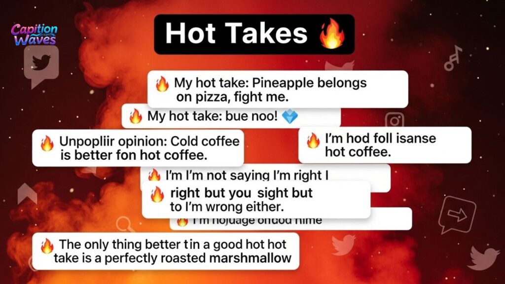 Hotpast Captions for Twitter to Stay Witty and Bold