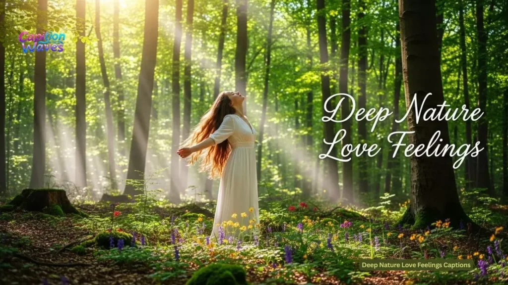 Deep Nature Love Feelings Captions