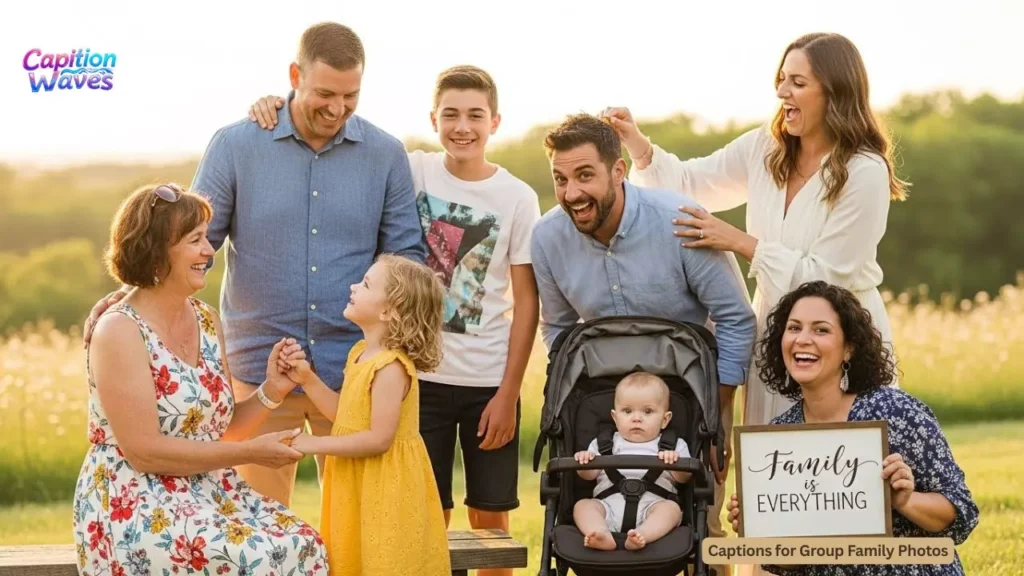 Captions for Group Family Photos