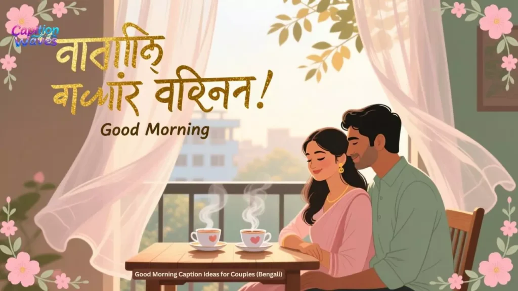 Good Morning Caption Ideas for Couples (Bengali)