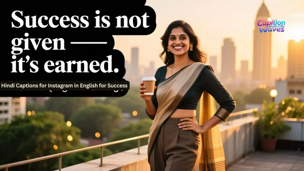 Hindi Captions for Instagram in English for Success