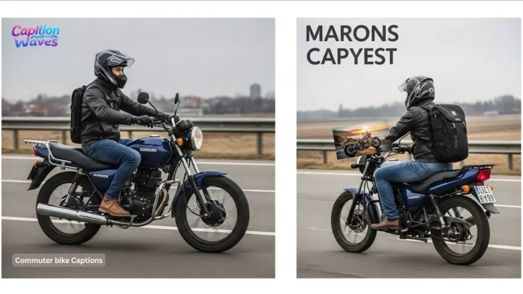 Commuter Bike Captions