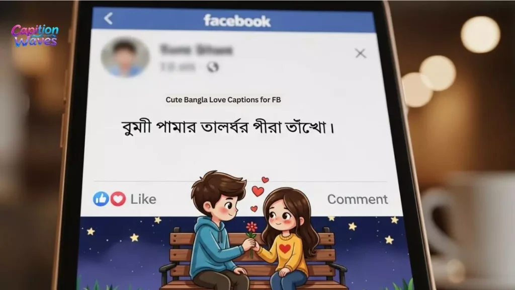 Cute Bangla Love Captions for FB