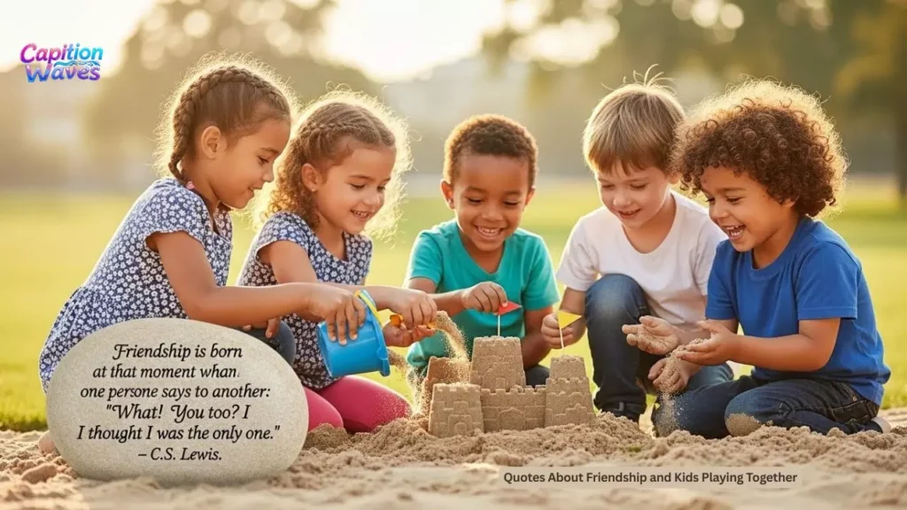 Quotes About Friendship and Kids Playing Together