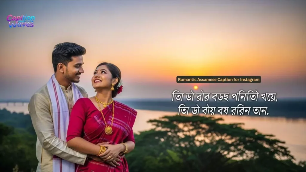 Romantic Assamese Caption for Instagram