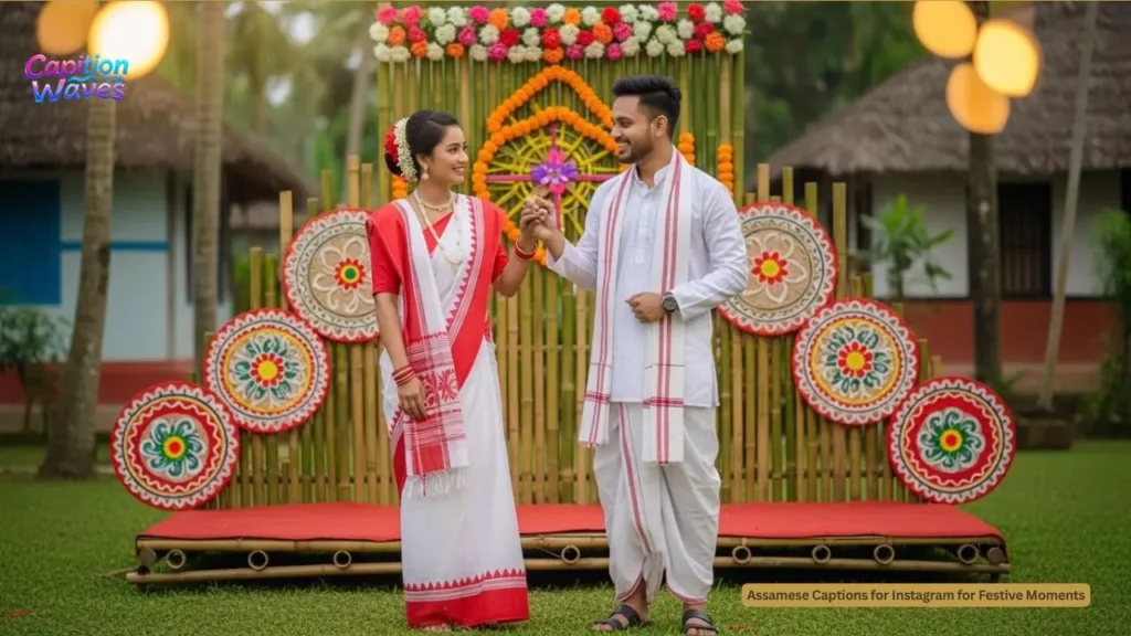Assamese Captions for Instagram for Festive Moments